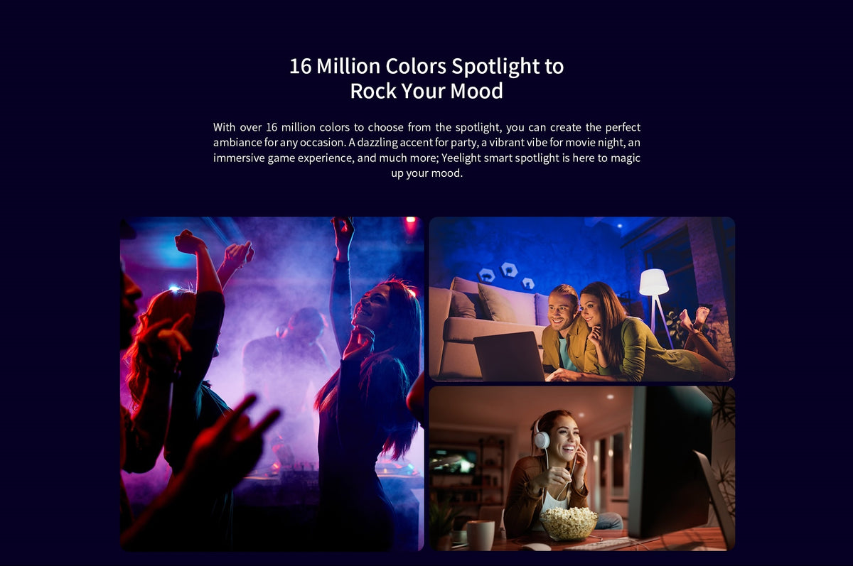 Xiaomi Yeelight Smart Build-On Spotlight Color