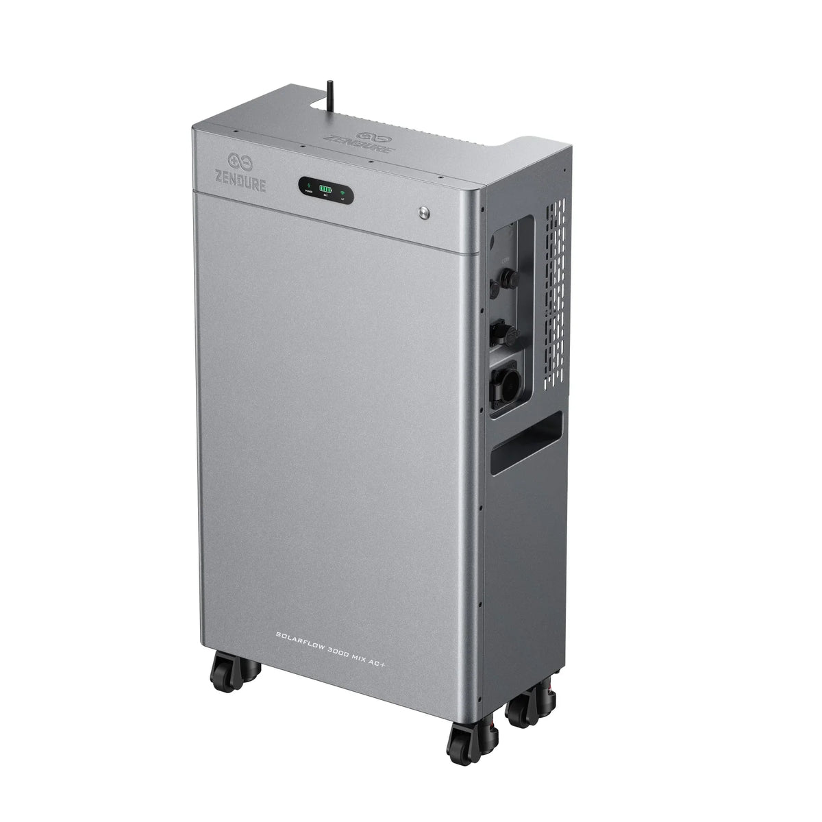 Zendure SolarFlow 3000 Mix AC+ thuisbatterij op witte achtergrond