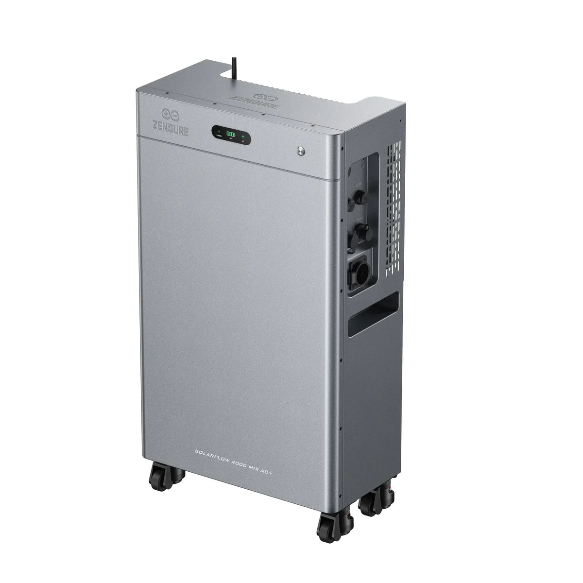 Zendure SolarFlow 4000 Mix AC+ thuisbatterij op witte achtergrond