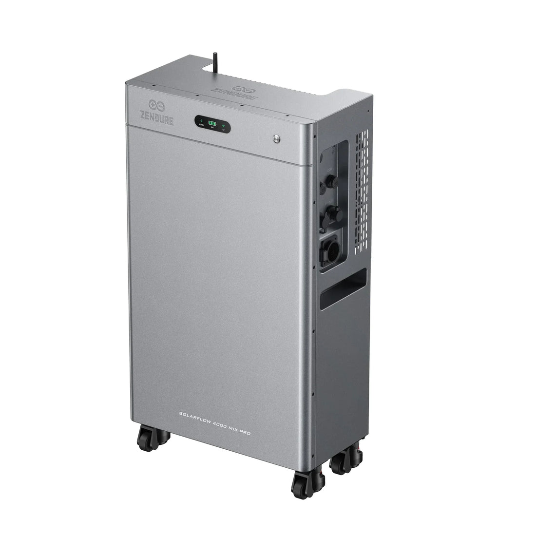 Zendure SolarFlow 4000 Mix Pro thuisbatterij op witte achtergrond
